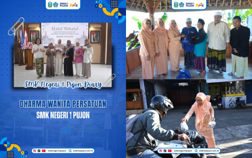 Merajut Silaturahmi dan Berbagi Berkah: Rangkaian Kegiatan DWP SMKN 1 Pujon di Momen Ramadan